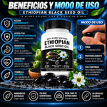 Ethiopian Black Seed Oil® - El Poder Natural de la Semilla Negra para tu Bienestar Diario 💙